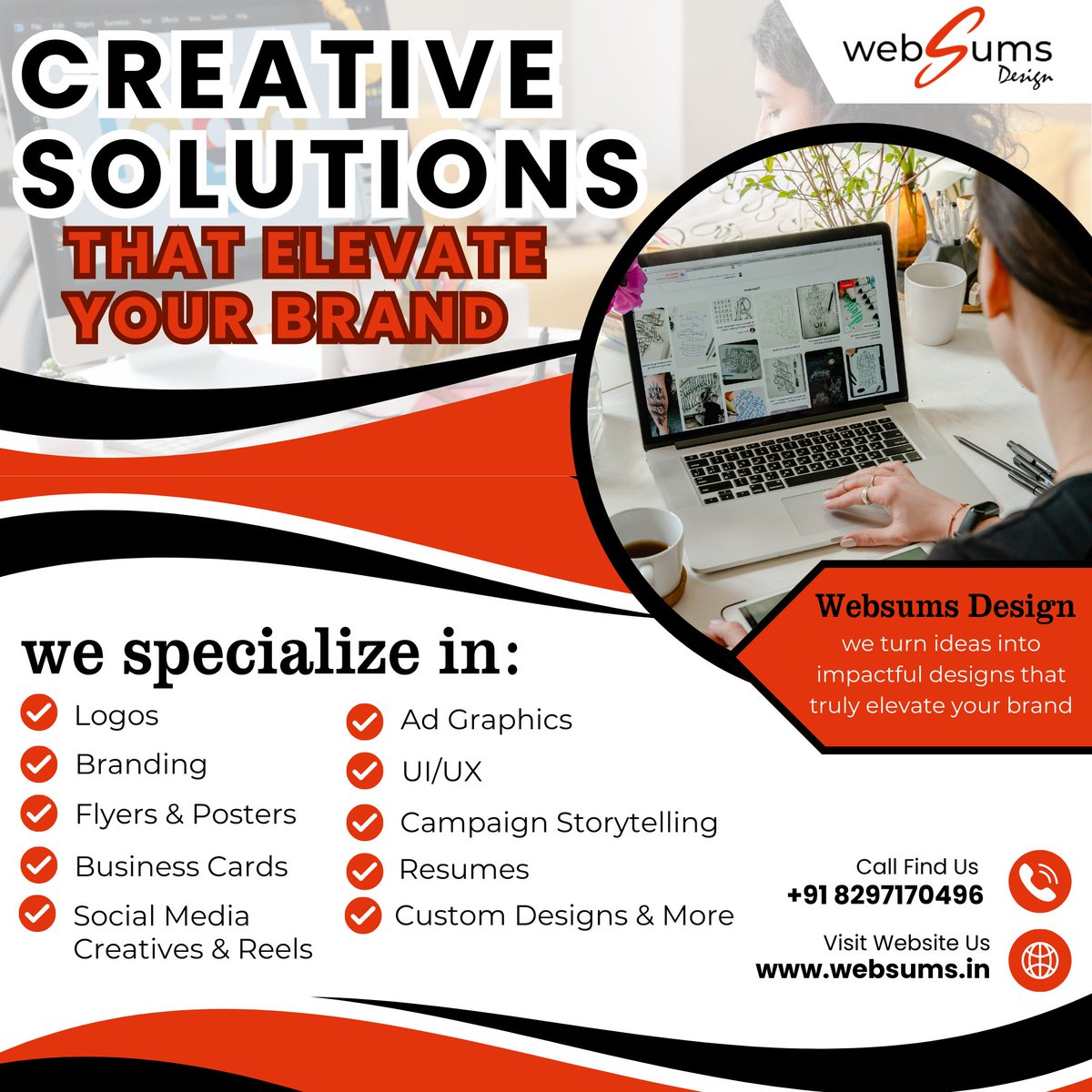 BoonsWeb's tweet photo. Transform Your Brand With Designs That Speak Louder Than Words!
At Websums Design, we don’t just design – we create experiences that elevate your brand

🌐 Visit: https://t.co/aKbK8jW0x7
📲 WhatsApp/Call: +91 82971 70496

#WebsumsDesign #SocialMediaDesign #AdGraphics https://t.co/UP4Mga2my8