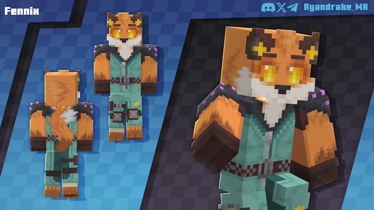 Fennix - Fortnite

Free Download:
ko-fi.com/s/e6bb270ca5

Order your own:
ko-fi.com/c/45da7213da

Supported by Tea. Your retweets mean a lot to me. Thank you!

#minecraft #minecraftskin #FortniteChapter6 #FennixFortnite #WendellFortnite