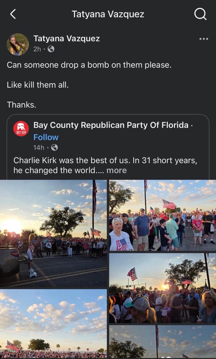 Christian__Mama's tweet photo. @TuckerCNews Posting things like this should get you more than fired https://t.co/sALDUiVXT0