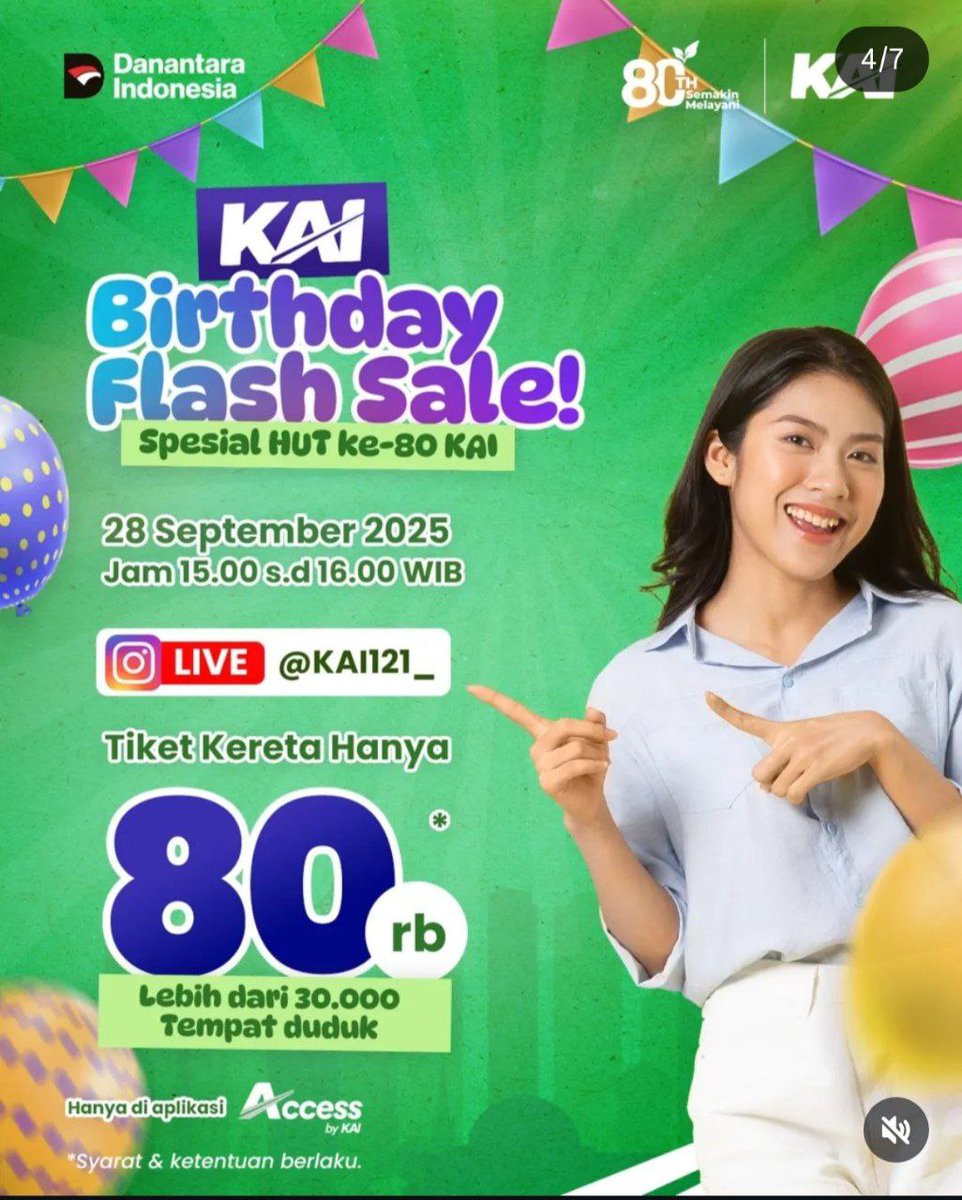 berburusales's tweet photo. Info promo HUT KAI

https://t.co/ETqdyQ51si https://t.co/RxPMtWxFbX
