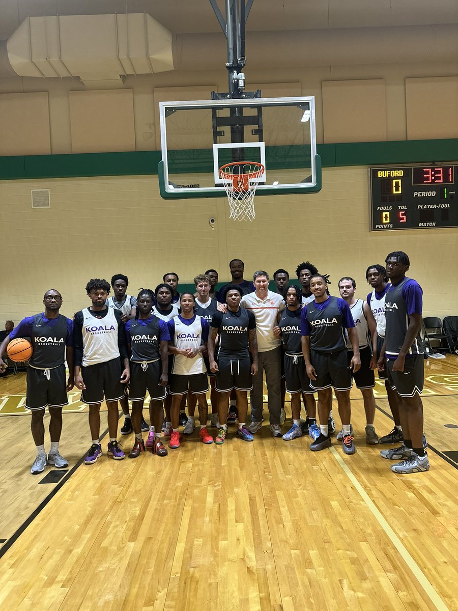 Columbia College Men’s Basketball (@koalasmbb) on Twitter photo Great Day 1 at the <a href="/GBCALive/">GBCA</a> Clinic in Buford, GA!
It was a thrill and honor to learn from <a href="/patkelsey/">Pat Kelsey</a> of <a href="/LouisvilleMBB/">Louisville Men's Basketball</a>, <a href="/RyanRidder/">Ryan Ridder</a> of <a href="/MercerMBB/">Mercer Men's Basketball</a>, and <a href="/Coach_Brownell/">Coach Brad Brownell</a> of <a href="/ClemsonMBB/">Clemson Basketball</a>!
Looking forward to another day of development tomorrow!
#GoKoalas Great Day 1 at the <a href="/GBCALive/">GBCA</a> Clinic in Buford, GA!
It was a thrill and honor to learn from <a href="/patkelsey/">Pat Kelsey</a> of <a href="/LouisvilleMBB/">Louisville Men's Basketball</a>, <a href="/RyanRidder/">Ryan Ridder</a> of <a href="/MercerMBB/">Mercer Men's Basketball</a>, and <a href="/Coach_Brownell/">Coach Brad Brownell</a> of <a href="/ClemsonMBB/">Clemson Basketball</a>!
Looking forward to another day of development tomorrow!
#GoKoalas