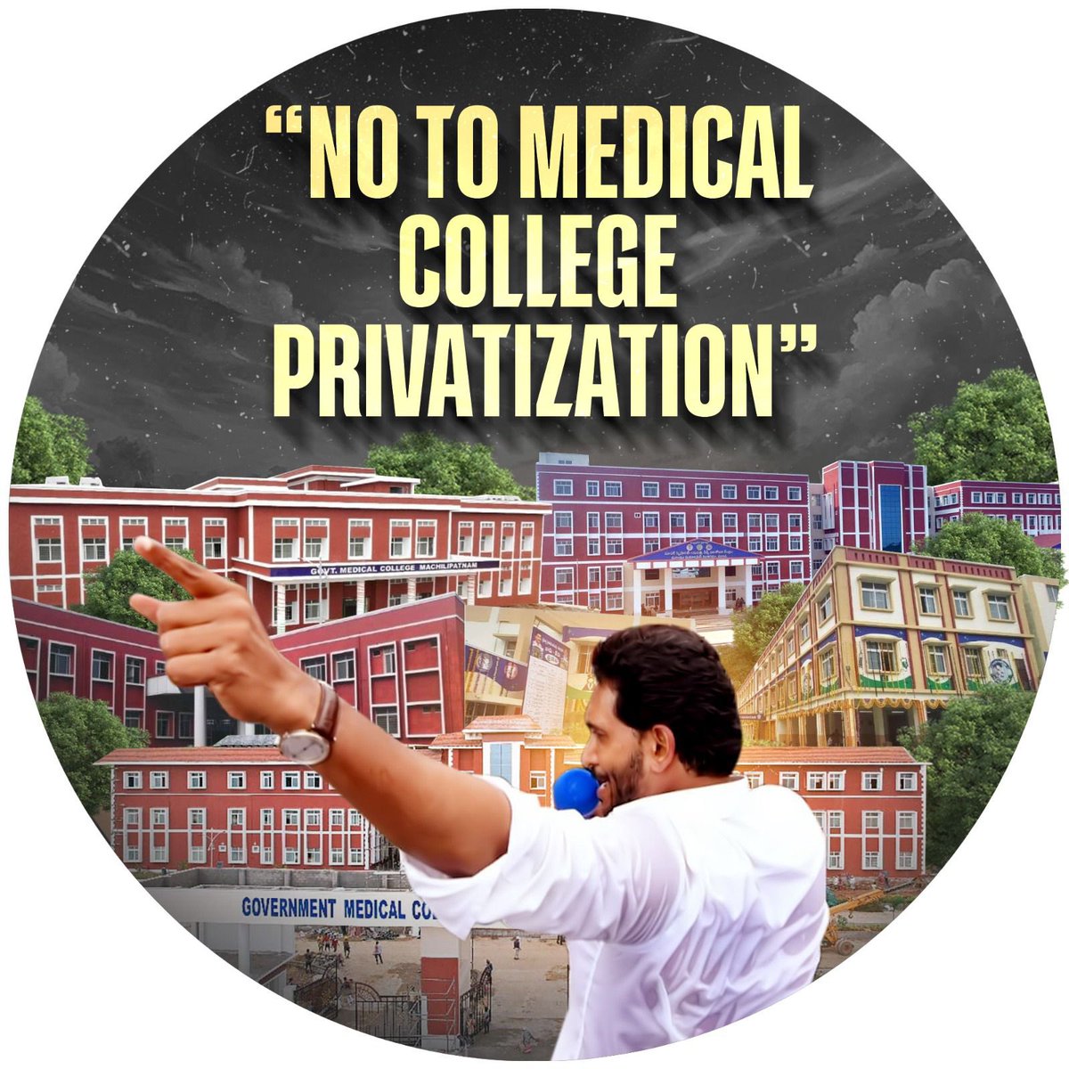 KNandd's tweet image. SAY “NO TO MEDICAL COLLEGE PRIVATIZATION”
#SaveAPfromTDP
#SaveGovernmentMedicalColleges
#SaveAndhraFromTDP