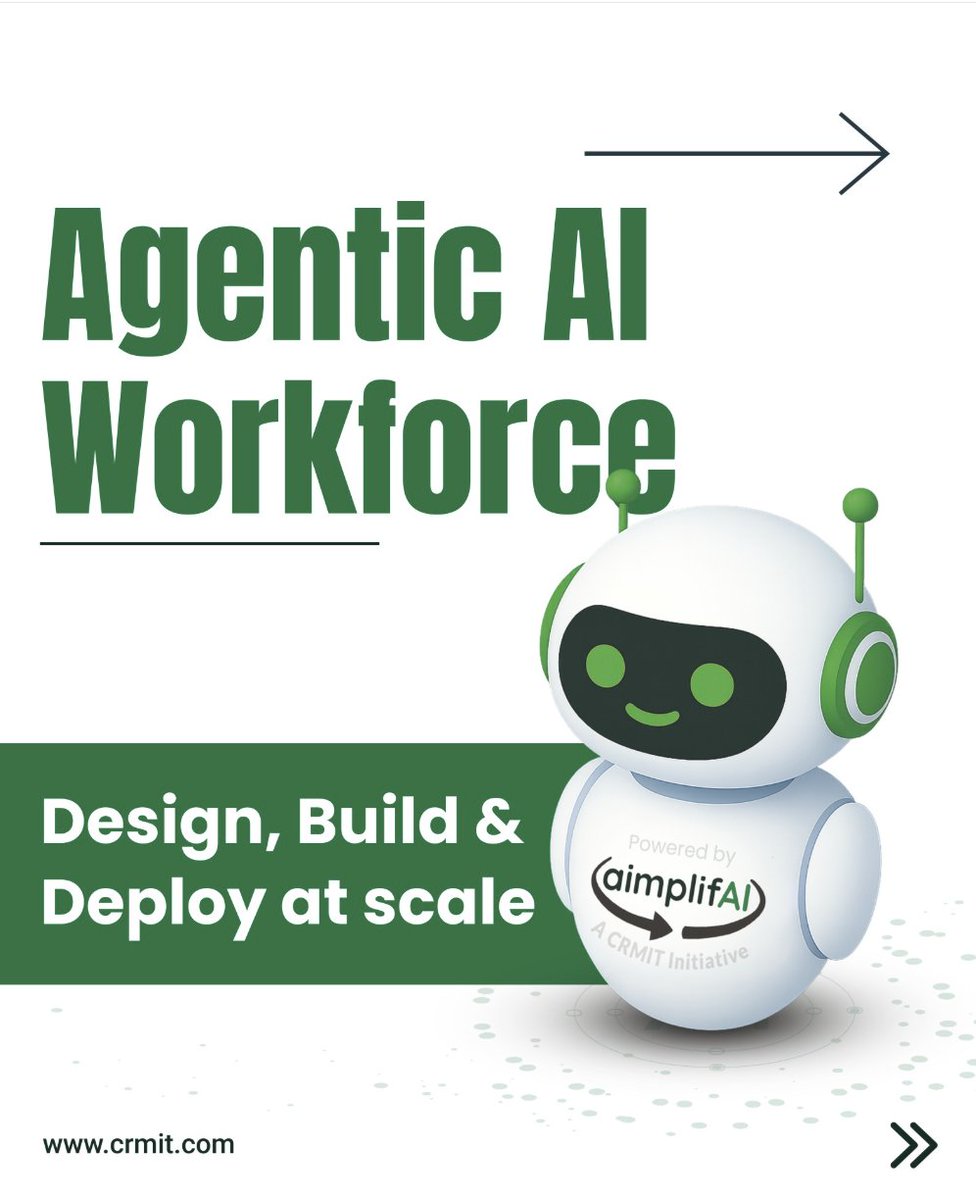 crmitsolutions's tweet image. The mix of Traditional + GenAI + AgenticAI = autonomy + complexity + risk.

Customers must rethink management strategies.

The payoff? 

🚀 New levels of productivity, scalability &amp;amp; efficiency.

#AI #FutureOfWork