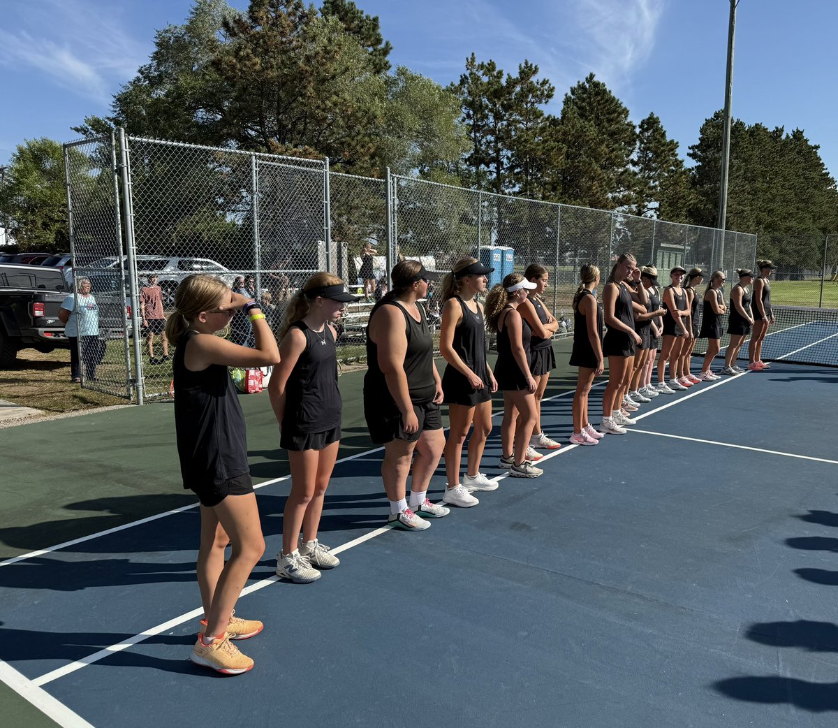 The rain held off and the Jackets had two convincing 6-1 wins over Roseau and Detroit Lakes. Great day of tennis as the Jackets move to 17-4 on the season. Next up is a tough New London team on Saturday.