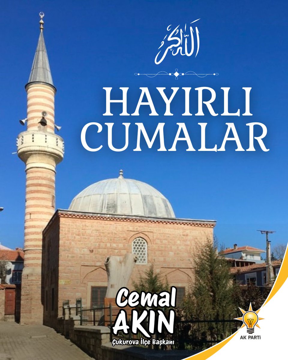 Cumamız mübarek olsun...