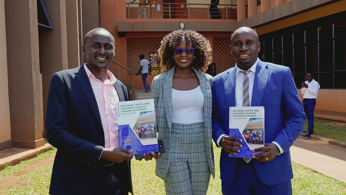 Kasibbo Jemimah (@jemimahkasibbo) on Twitter photo At the #ClimateFinanceSymposium, we shared insights from #Uganda's #2025NationalYouthStatement
๐ Youth are calling for a dedicated, accessible climate fund.
๐ Youth must also educate & position themselves as vital, profitable allies to govt & partners.
#YouthInChange At the #ClimateFinanceSymposium, we shared insights from #Uganda's #2025NationalYouthStatement
๐ Youth are calling for a dedicated, accessible climate fund.
๐ Youth must also educate & position themselves as vital, profitable allies to govt & partners.
#YouthInChange
