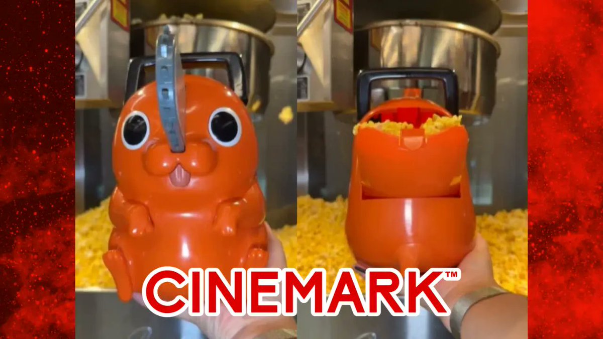 チェンソーマン ポップコーンケース、日本のやつより海外のポチ太