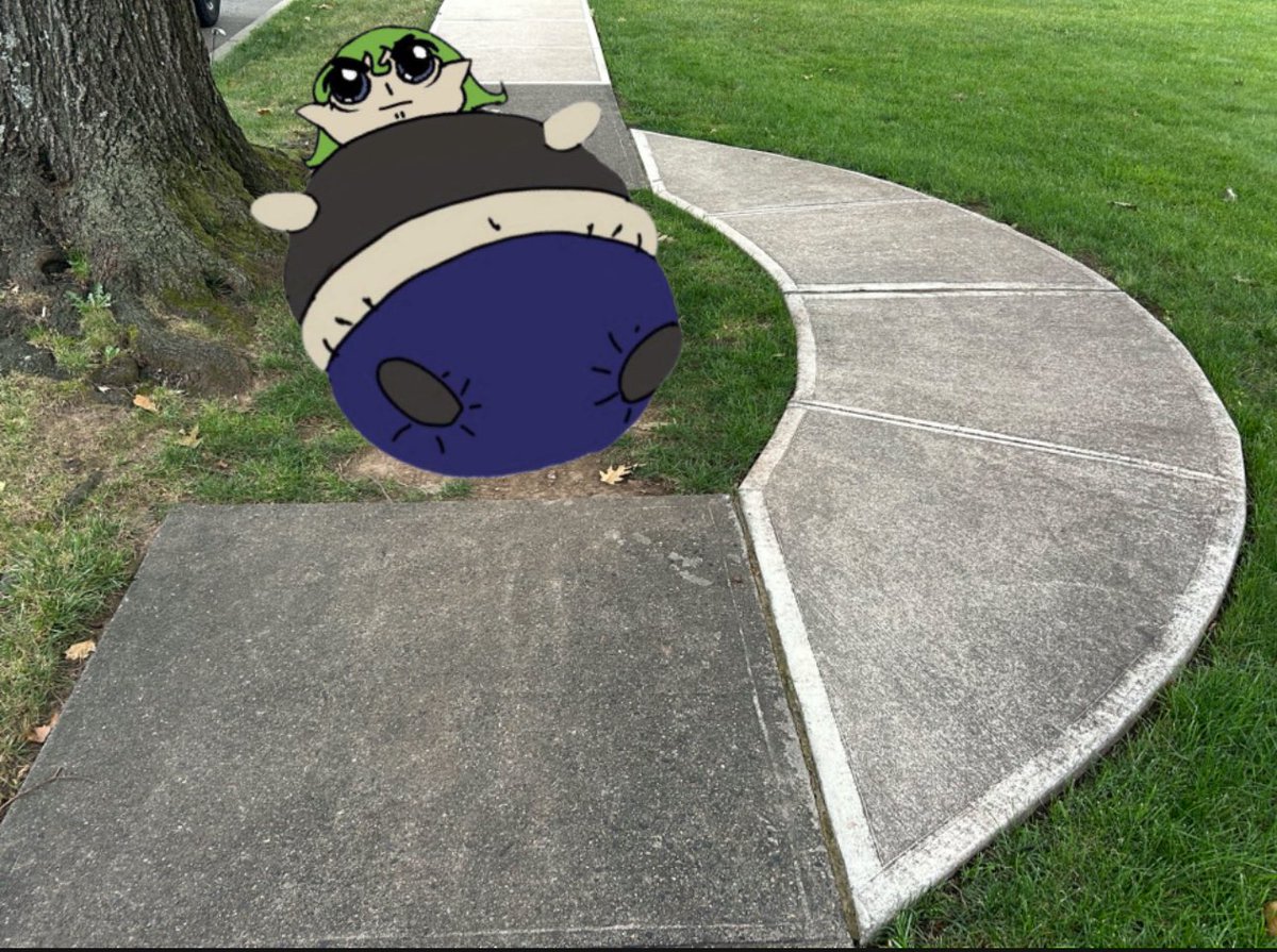 A milardy is blocking the way!