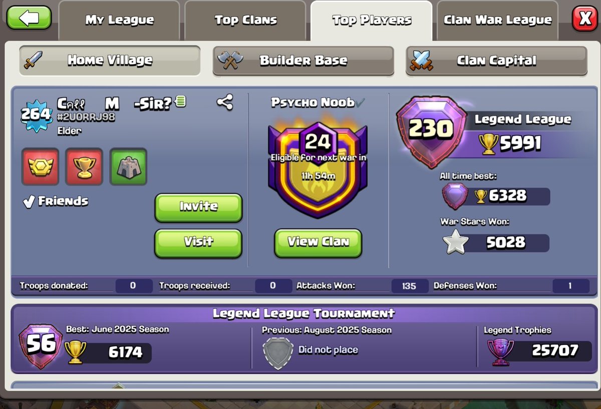 legendxprime0's tweet image. Global Top Player Base🎯
Base 1: M O H A M M A D
link.clashofclans.com/en?action=Open…

Base 2: Rula Bistro
link.clashofclans.com/en?action=Open…

Base 3:  call me sir 
link.clashofclans.com/en?action=Open…
join our Discord more Bases free👇
discord.gg/GApkqpGAjp

#th17baselink #cocbase #legendbase