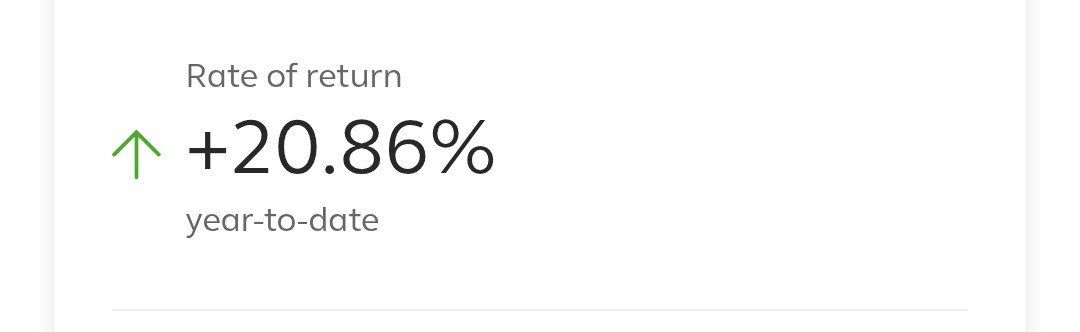 It's not a million dollars on a single $tsla trade like some of these whale accounts do, but I'm proud of this one. I set a goal of gaining 20% in my 401k this year, and I hit the goal today.

20% gains with about 10 moves over 9 months, this is F'n solid!
