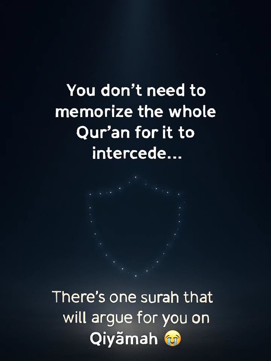 7signxx's tweet image. You Do Not Need to Memorize the Whole Quran for it to Intercede for you on the Day of Judgement.

THREAD