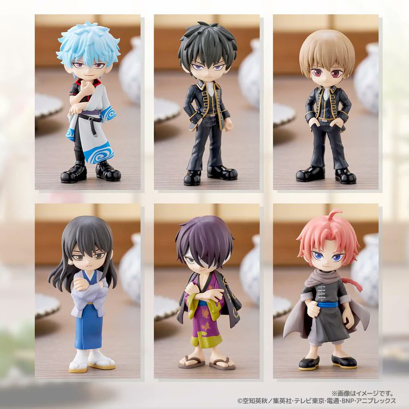 『#銀魂』より、トレーディングフィギュアが登場！

坂田銀時や土方十四郎などおなじみのキャラクターたちが勢ぞろいし、デスクや棚を賑やかに彩ります✨
コレクション性も抜群で、ファン必見のアイテムです🛵🩶

詳細はこちら
anime-store.jp/products/45701…