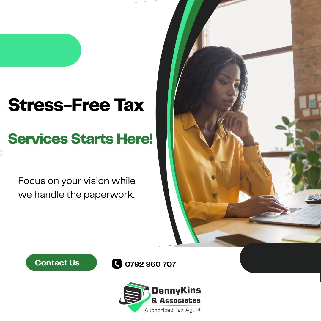 Every SME deserves accurate books. Dennykins TaxConsultancy empowers entrepreneurs by keeping records neat, payroll correct, and taxes up to date. Tag @DennykinsTax and secure your compliance journey today.

 #TaxExpertsInKenya