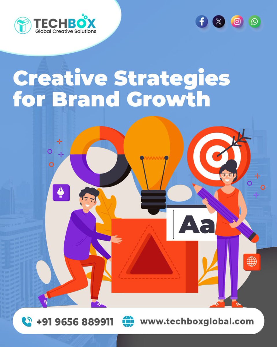 techboxsol's tweet photo. At TechBox Creative Solutions, we design creative strategies to grow your brand — from SEO &amp; content to web design &amp; social media. Let’s grow together!
🔗https://t.co/wETOAT8r3X 
#TechBoxCreativeSolutions #BrandGrowth #DigitalMarketing #SEO #SocialMediaMarketing #WebDesign https://t.co/NPEm59lh83