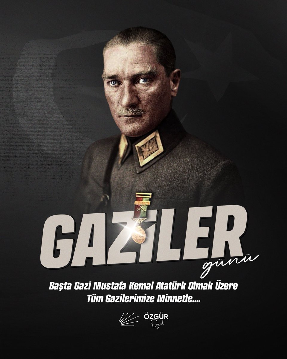 Vatan için canını ortaya koyan tüm gazilerimizi şükranla anıyor; başta Gazi Mustafa Kemal Atatürk olmak üzere tüm kahramanlarımızın aziz hatırası önünde saygıyla eğiliyorum.

Vefa, yalnızca tören kürsülerinde değil; onurlu yaşam koşullarını sağlayarak gösterilir.

Onlara layık