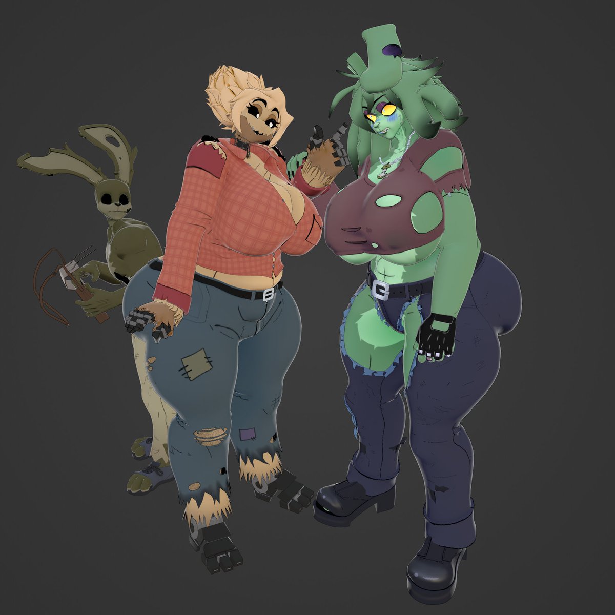 Just to let everyone know, I plan to release these three this year!
Hopefully in time for the spooky month, we'll see!
