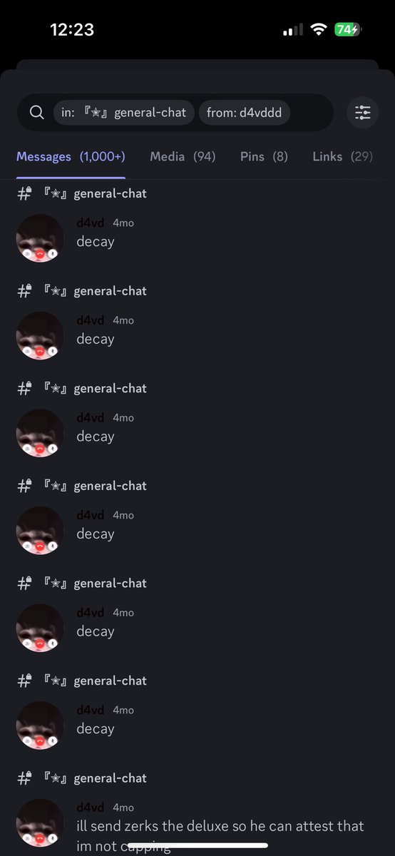 meezzss's tweet photo. The D4VD situation is very crazy, I mean there’s a lot of different stuff that just connects together. People also need to look into his discord server where he had over 1000+ messages of media and chats. The same discord server that girl was in. #d4vd https://t.co/zq0nogJzRV