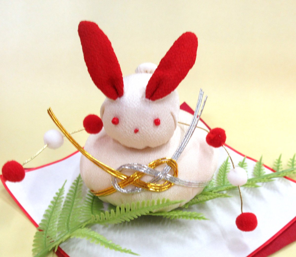 自主事業のご案内 10/24（金） うさぎのお正月飾り 来年の干支では