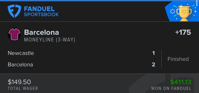 Couldn’t believe it was at +175 to being with 🤯