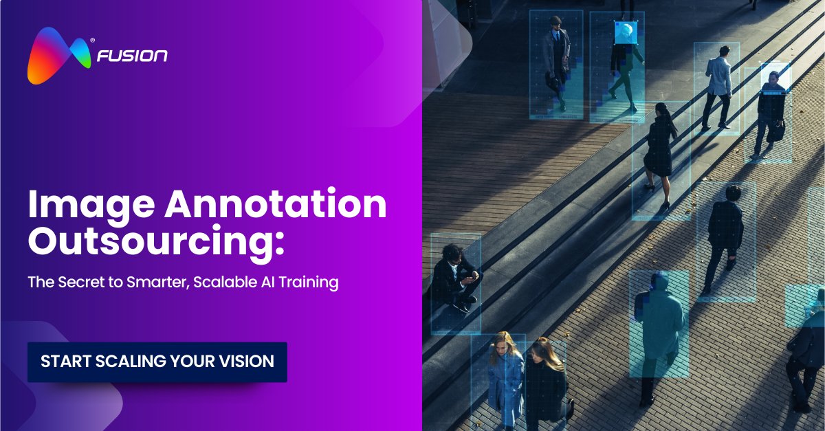 fusion_cx's tweet image. Smart AI starts with smarter data. From scans to signs, image annotation fuels machine vision. We delivers scale + accuracy.
bit.ly/3VWgg7w
#ImageAnnotation #DataLabeling #AITrainingData #ComputerVision #MachineLearning #OutsourcedAI #SmartAI #ScalableAI #FusionCX #CX