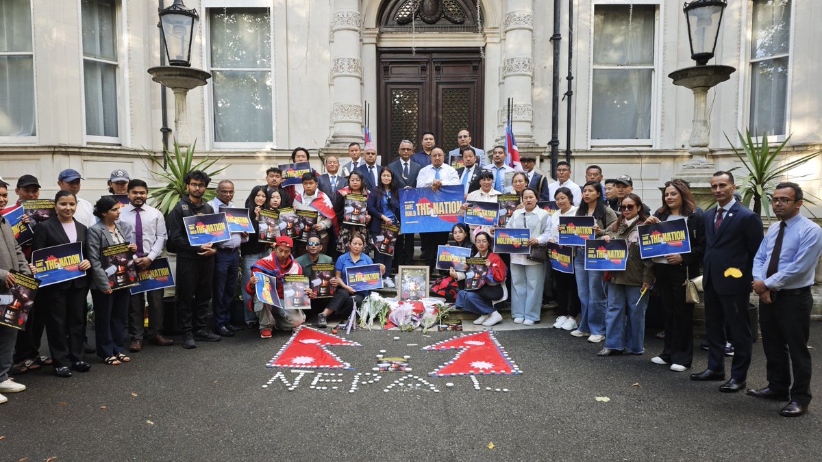 Emotional instances as we paid our homage at our Embassy to those courageous members of Gen-Z who have recently given up their PRESENT for our TOMORROW!