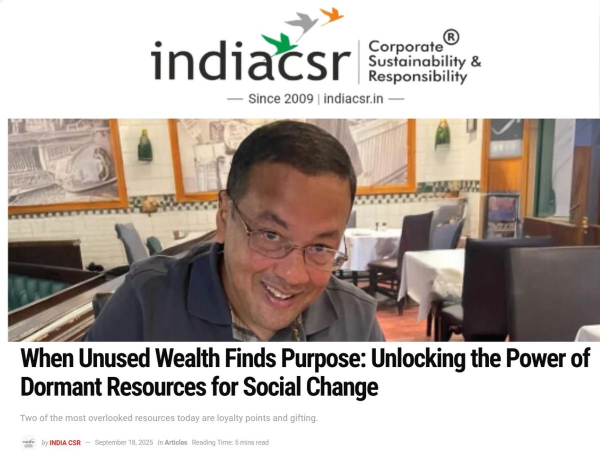Social sector spending in India has grown steadily, but funding gaps persist. While corporate social responsibility and environmental, social, have expanded giving, philanthropy is most powerful when it is voluntary....

Read more: pointsforgood.org/blog-details/w…