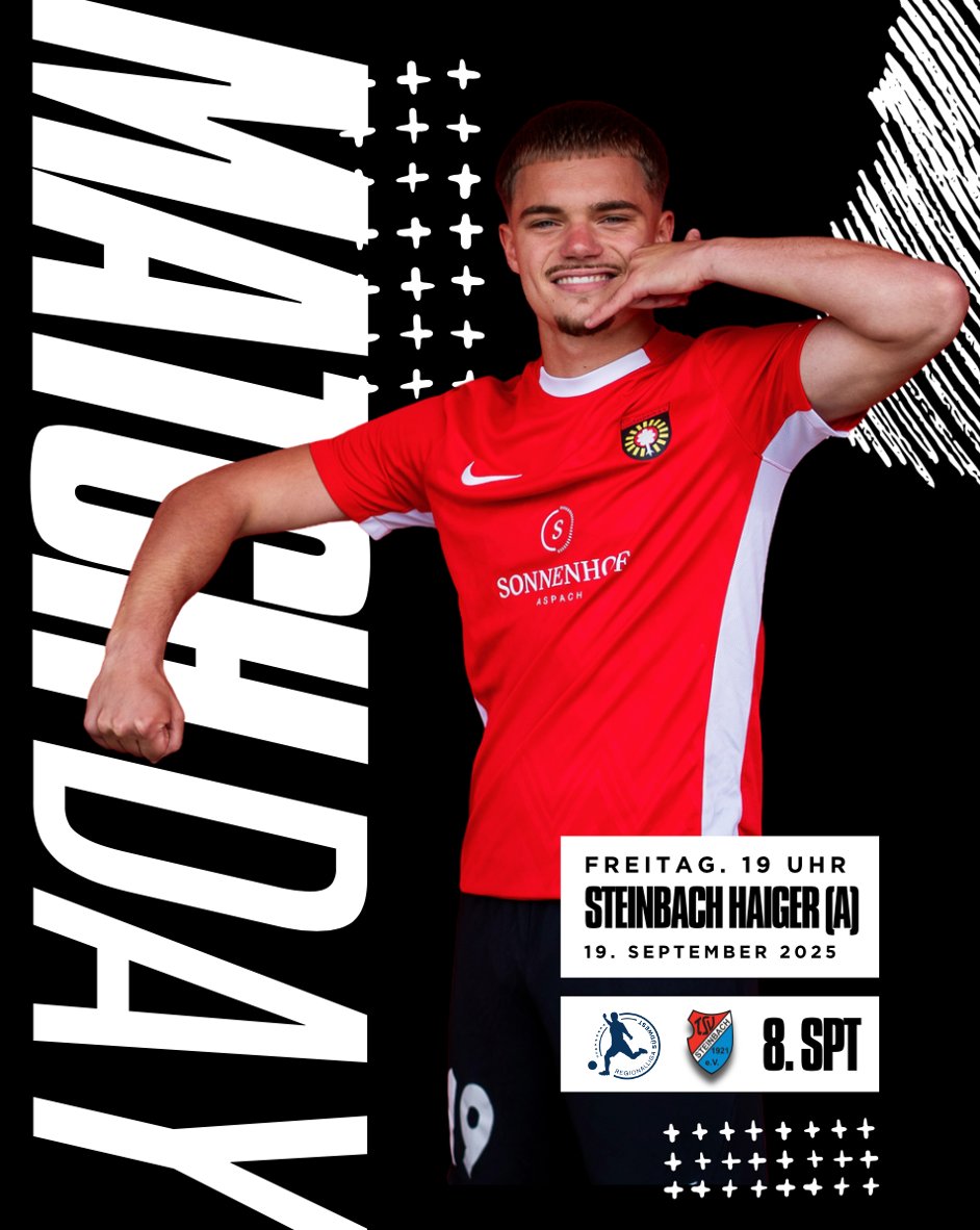 🔴 𝑺𝑷𝑰𝑬𝑳𝐓𝐀𝐆 ⚫️

Knifflige Flutlicht-Aufgabe in Haiger! 😮‍💨

🕖 19.00 Uhr
🆚 TSV Steinbach Haiger 
🏟️ SIBRE-Sportzentrum
📺 leagues.football/sga
📲 t1p.de/6nwuh