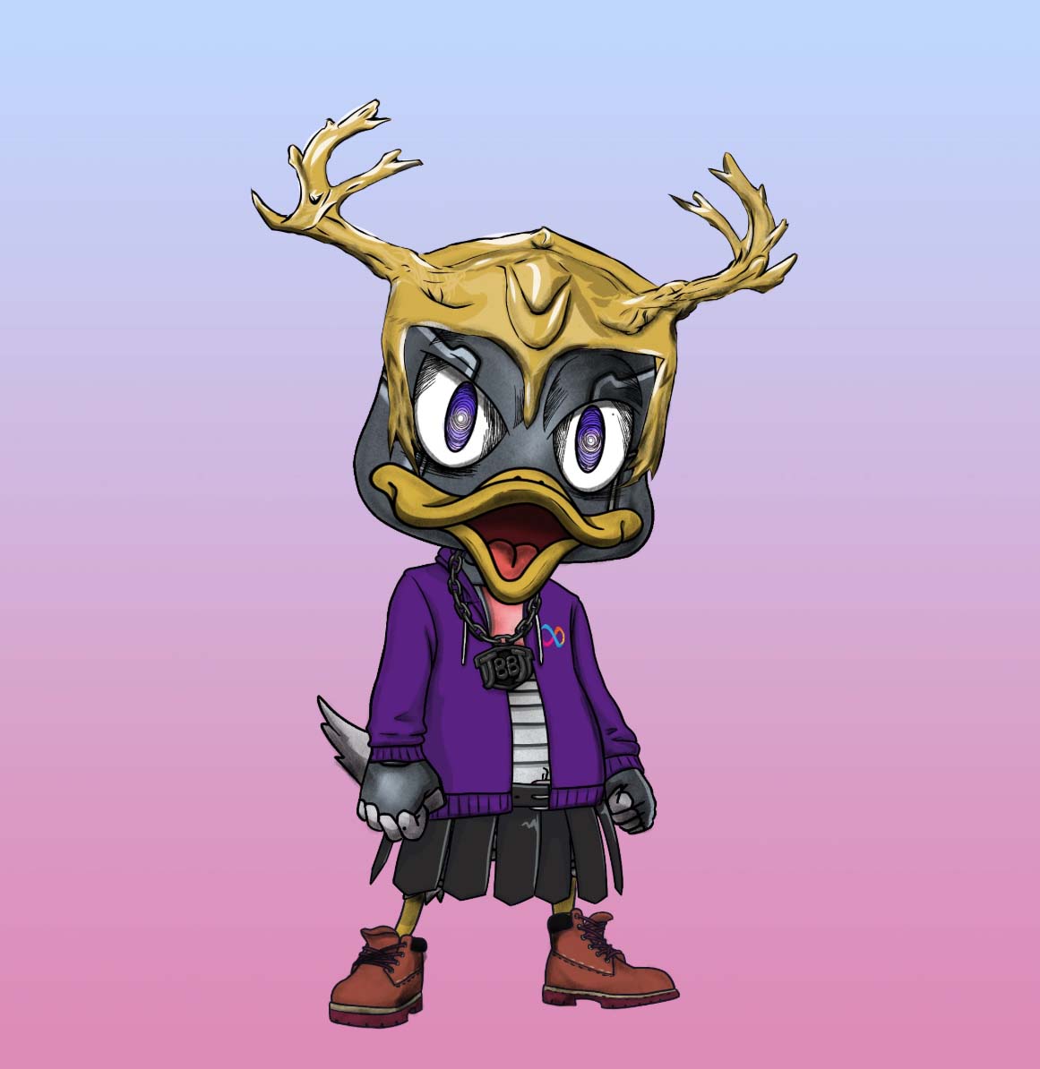Hello all clowns <a href="/clownitx/">$CLOWN</a> 👀

Do you know that the JBBJ DUCK NFTs on $ICP will probably celebrate their official trading start this weekend ⁉️
I wish you lots of luck in grabbing a few DUCKs from the sold-out collection 💥💥💥

Also quack quack greetings to the $EXE community 🦆