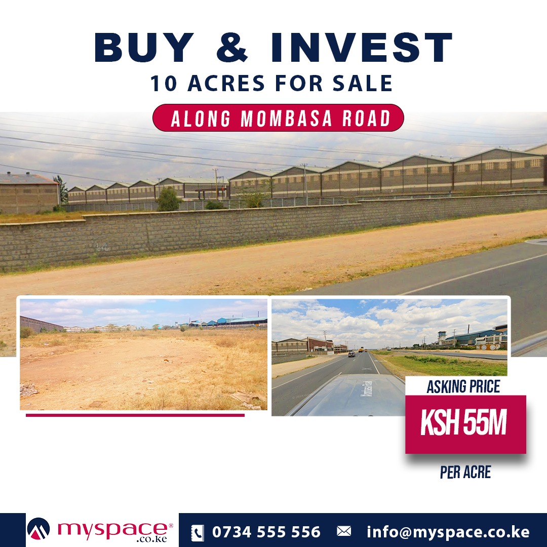 Myspace_Kenya's tweet image. Prime Investment Opportunity on Mombasa Road
We are selling 10 acres of prime land right along Mombasa Road – ideal for investment, development or commercial use.
#mombasaroad #plotsforsale