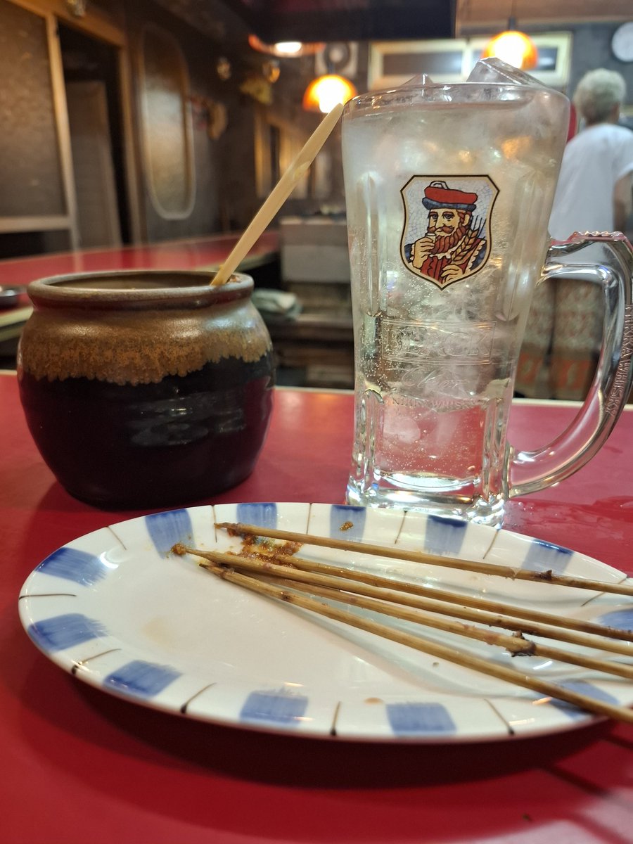 やり投げとハイボール😋🍺