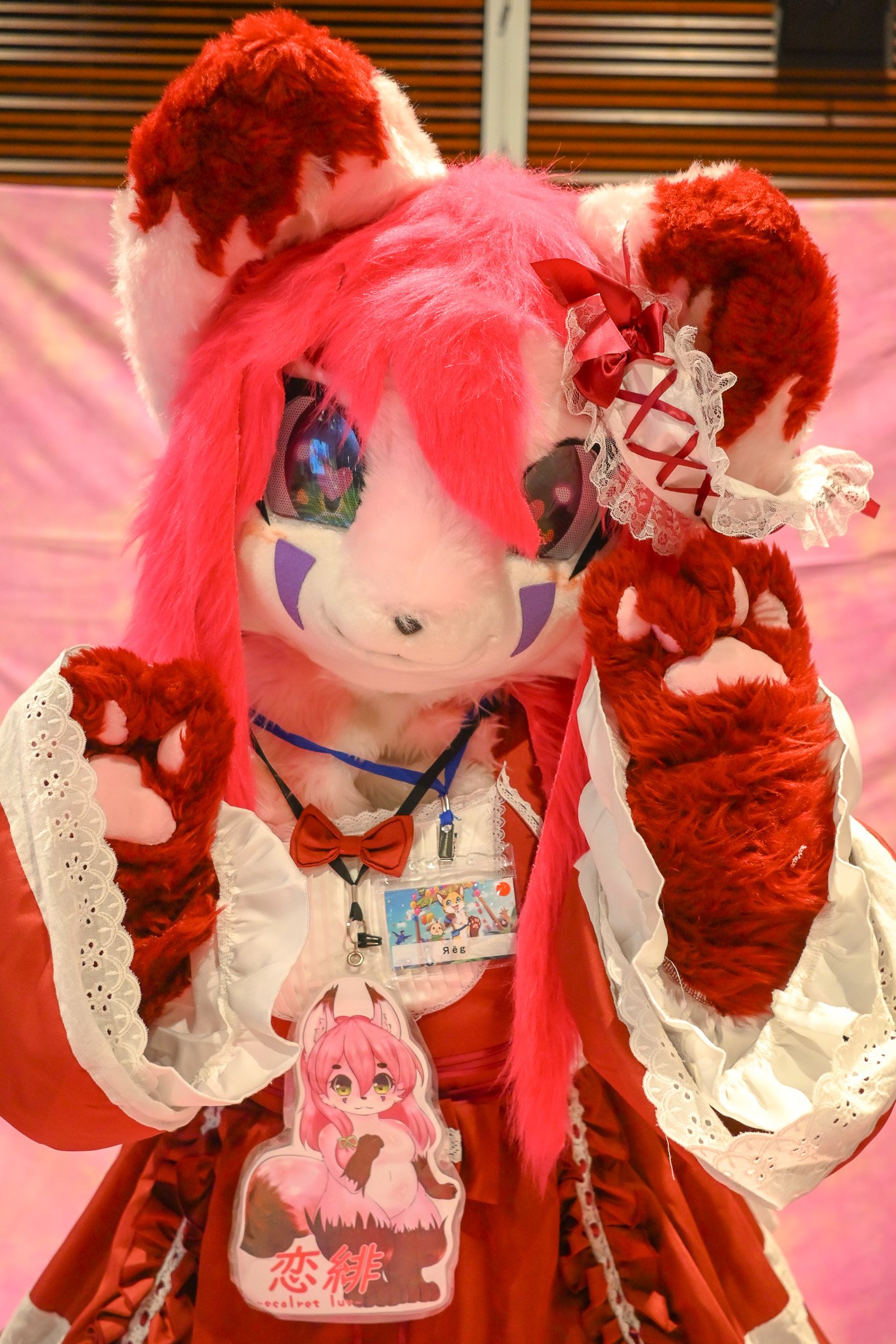 狐の嫁入りセットアップ 2024.ver レッド【Felinae Cookie】 狐の嫁入り アクセサリー 2024ver. 【Felinae Cookie】 – Epetice