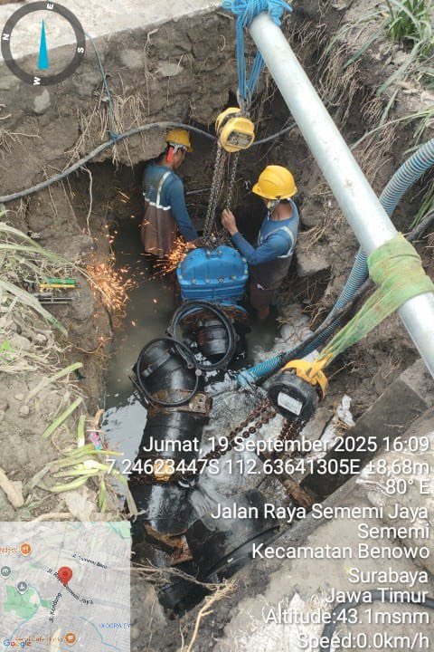 Perumda Air Minum Surya Sembada Kota Surabaya tweet media