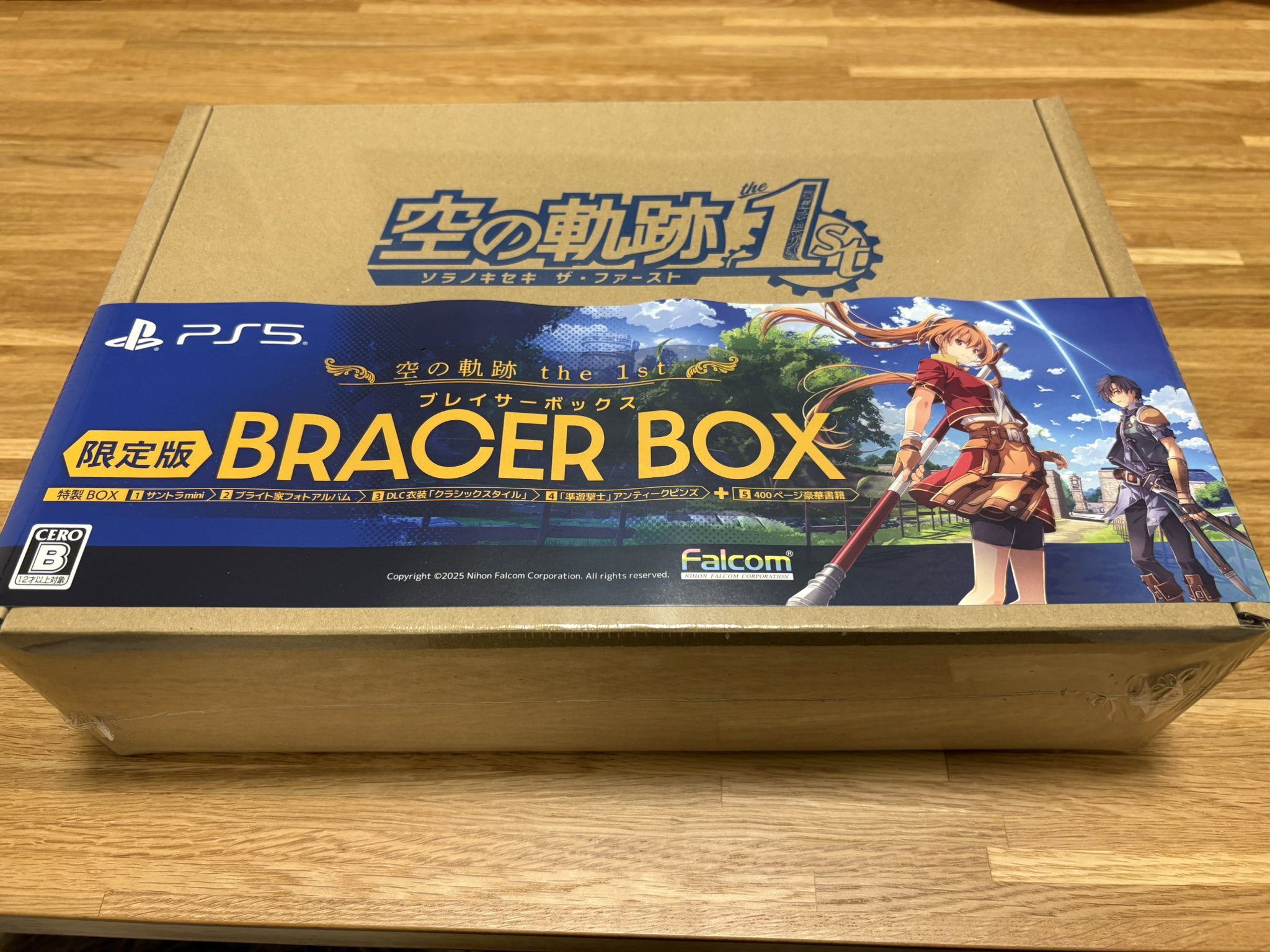 Switch 空の軌跡 the 1st ブレイサーBOX(資料集/DLC無し) Switch 空の軌跡 the 1st ブレイサーBOX(資料集/DLC無し) ファルコム