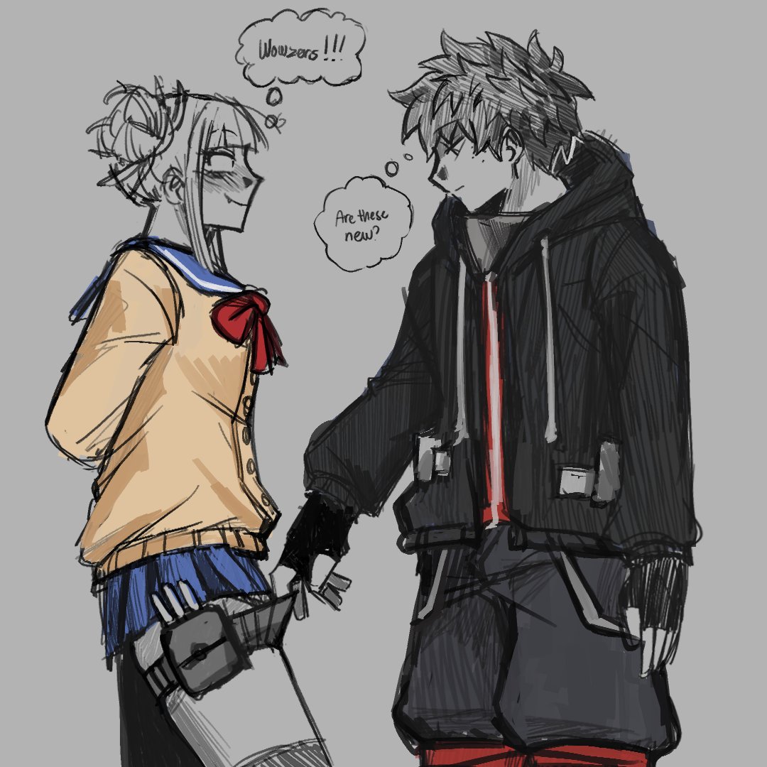 izuhimistic's tweet photo. (villain deku au) #IzuToga silly little bugs https://t.co/hjSWdqhKve