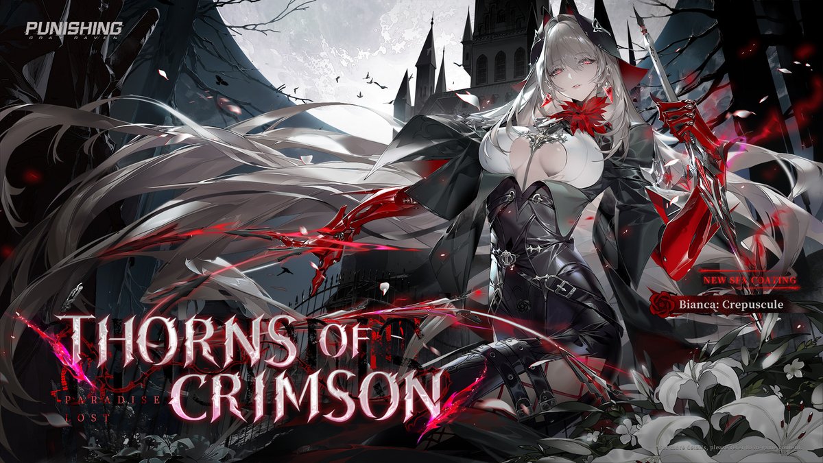 The SFX coating Thorns of Crimson for Bianca: Crepuscule, and