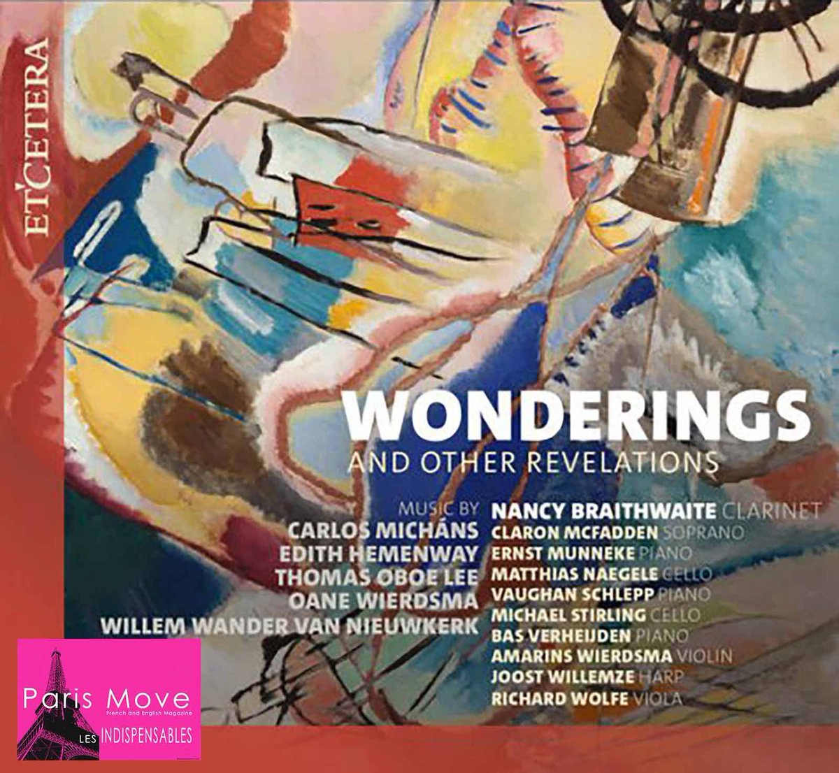Nancy Braithwaite – Wonderings and others Revelations
Contemporary classical music remains, for many audiences, a difficult proposition. Yet this album lowers the barriers without diluting the rigor.
paris-move.com/reviews/nancy-…