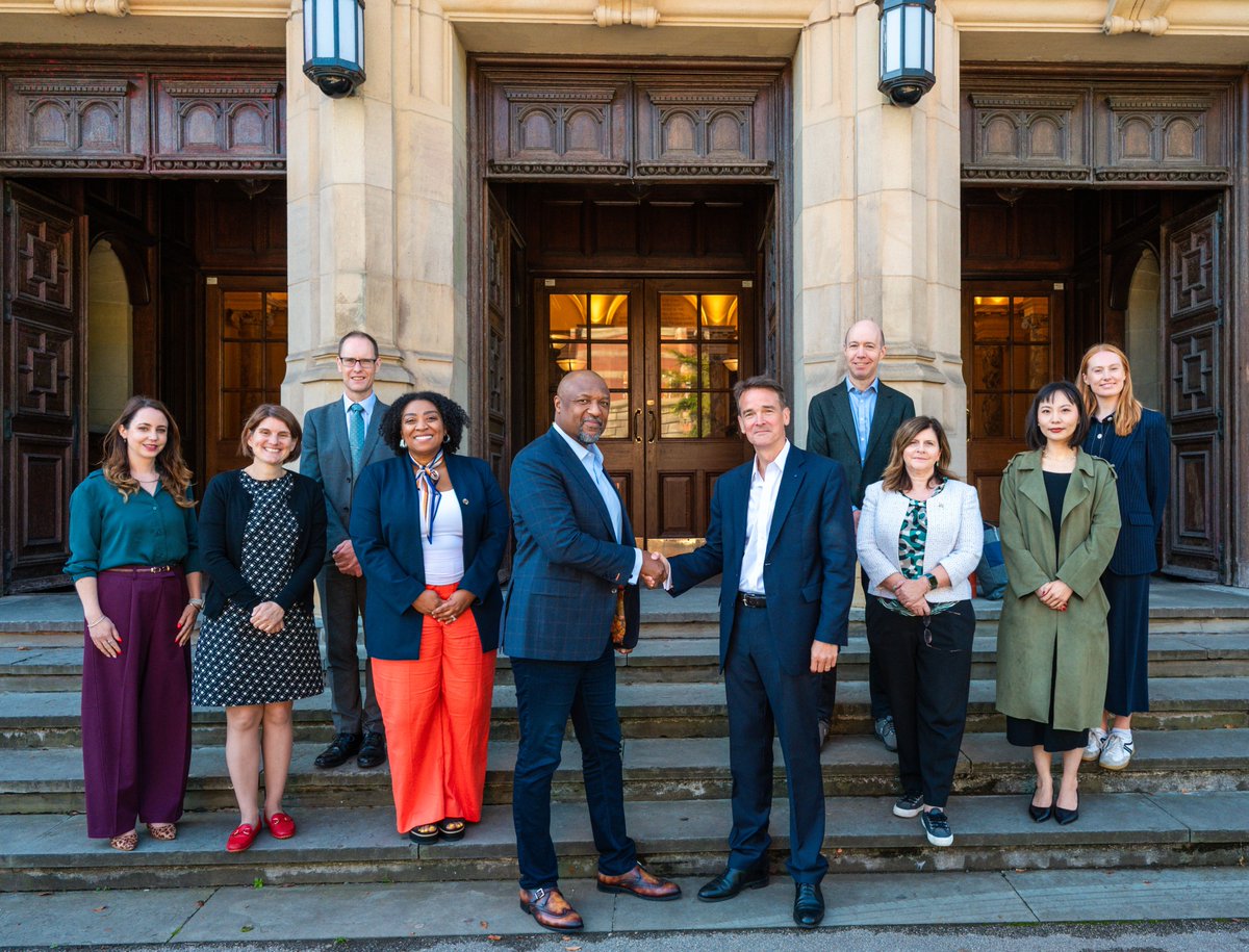 news_ub's tweet photo. Newly appointed Chancellor of the University of Illinois Urbana-Champaign (@UofIllinois) Charles L. Isbell, Jr. visited our beautiful Birmingham campus for the first time - read more about his two-day visit  https://t.co/y9NfzUpL0T https://t.co/NgFd08zPfp