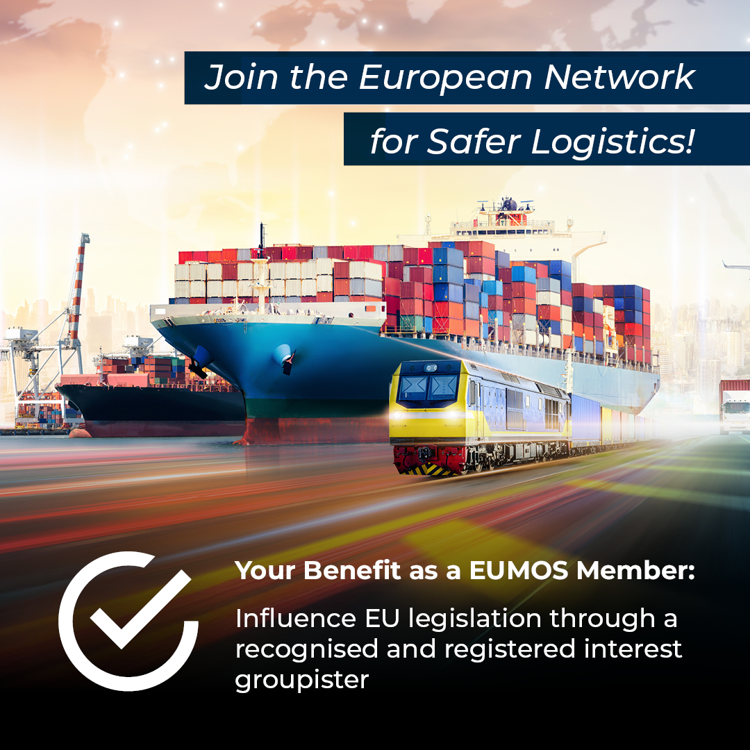 Do you believe in the harmonisation of European logistics safety rules in view of safer transport?

Contribute to EU legislation through a recognised interest group registered in the EU Transparency Register!

#EUMOS #LogisticsSafety #SupplyChain #TransportStandards #EUCompliance