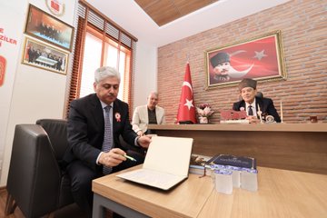 Vali Doğan’dan Gazilere Anlamlı Ziyaret