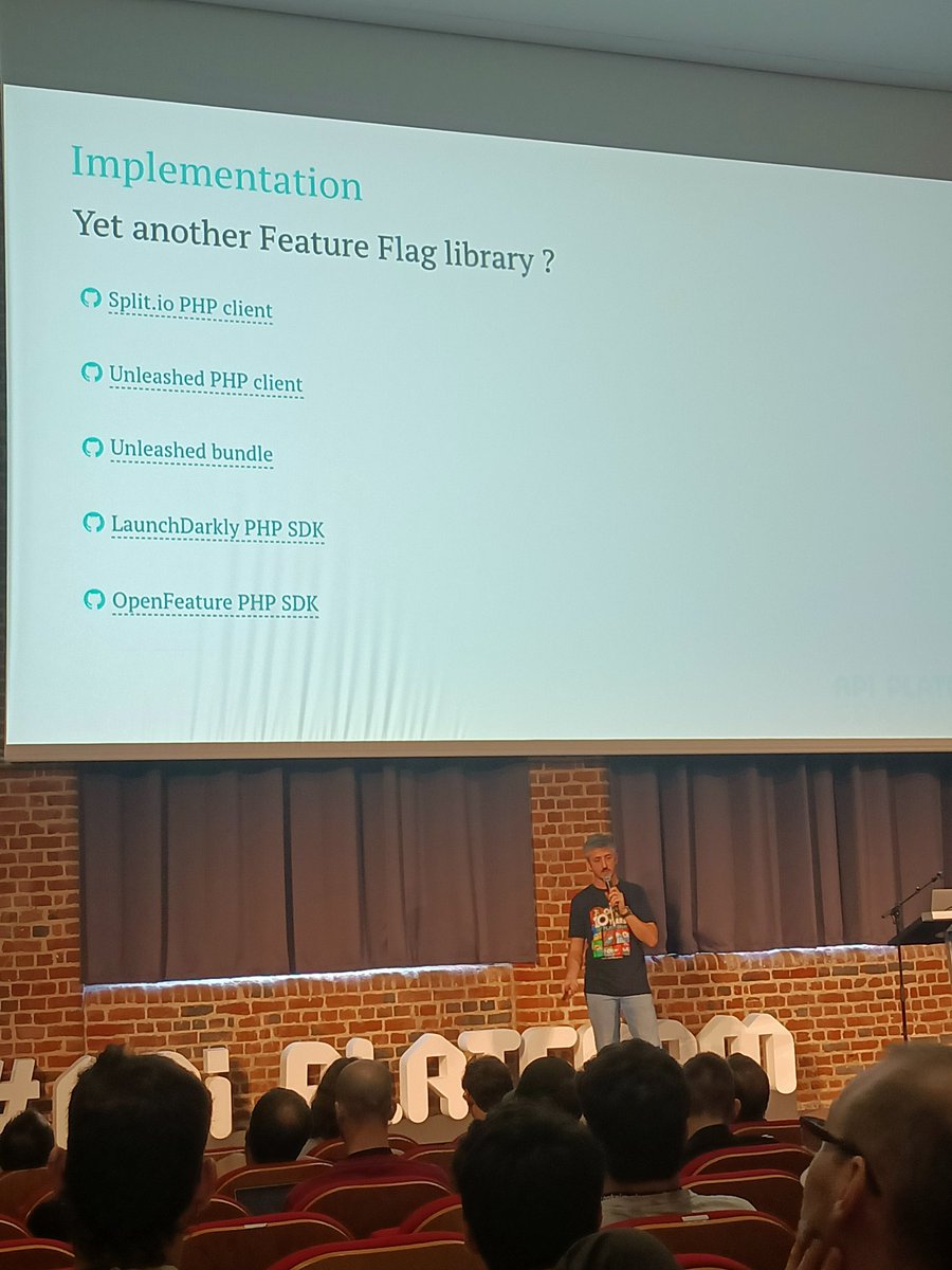 laravel_france's tweet image. Les features flags sont vos meilleurs alliés pour la livraison continue, une plongée dans les flags dans l&apos;écosystème #apiplatformcon par @jean_beru 🚀