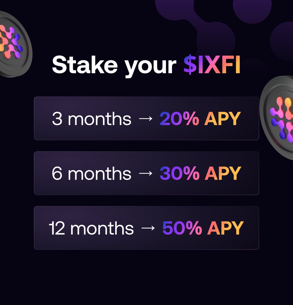 IXFI | Gen 3.0 Exchange tweet media