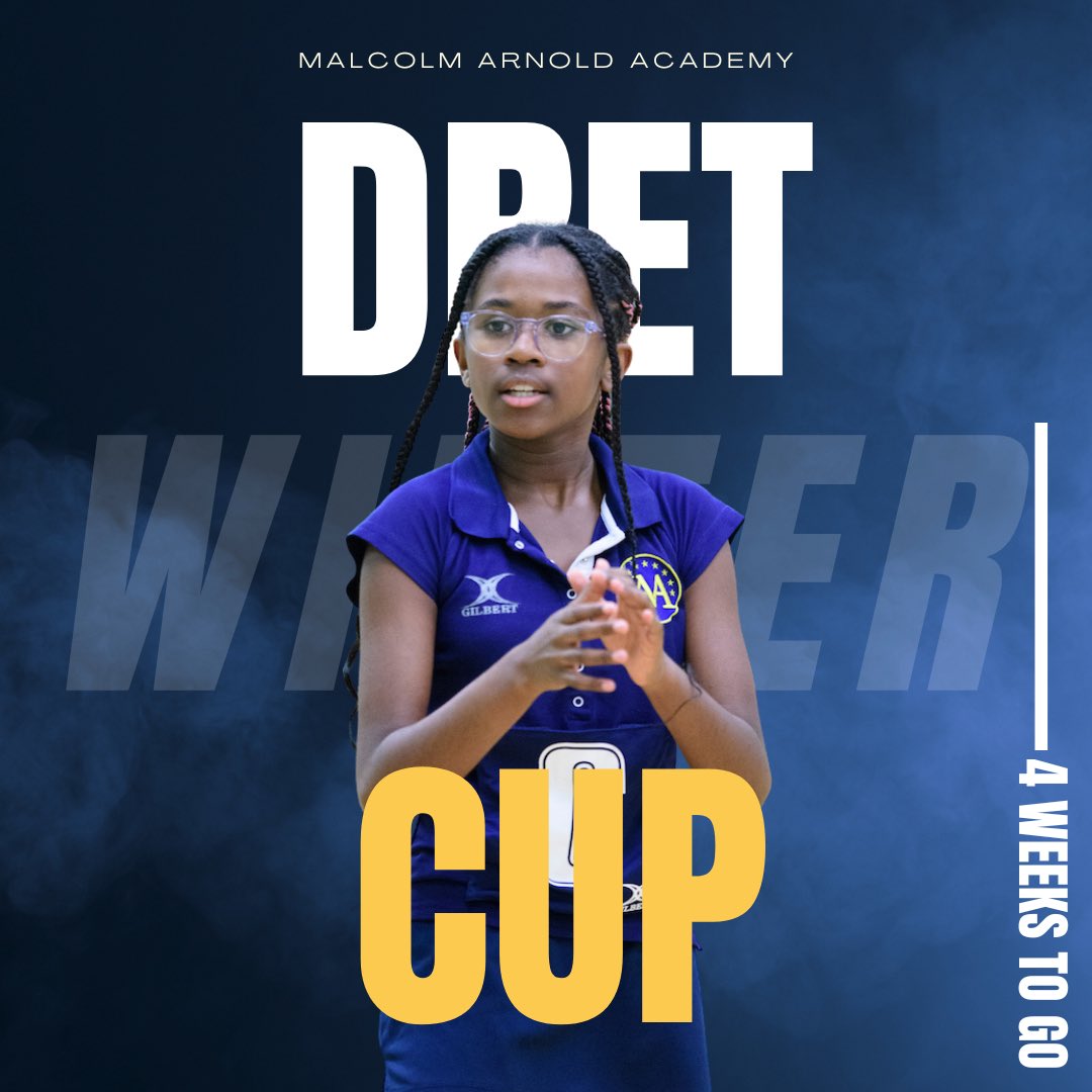 MAAcademySport's tweet photo. 4 Weeks to go till the DRET Winter cup!! With time ticking, if you want to make the squad make sure you attend your squad training for the best chance!!
@dretsport #teammaa #football #netball #sport https://t.co/Ef5HwAv2pK