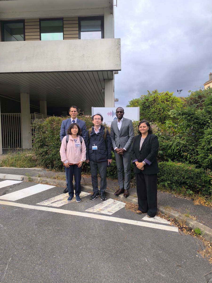 📅 La Direction des conventions de l’ANFR a reçu ce mardi 16 septembre 2025 l'Association coréenne pour la promotion de la radio (RAPA) 🇰🇷