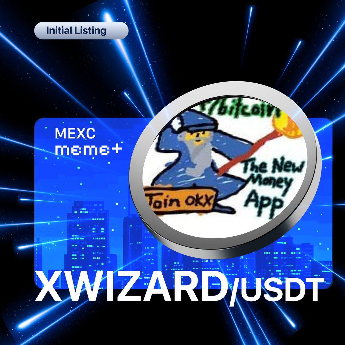 MEXC_Listings's tweet image. 🕹️#MEME+ Initial Listing 🕹️

 🔹 $XWIZARD @Xwizardokx

See more details and get ready to trade $XWIZARD 👉
mexc.com/announcements/…