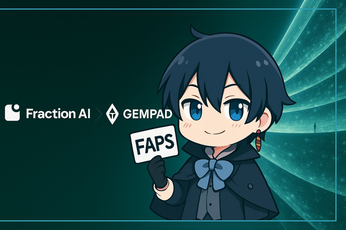 JpHitam's tweet photo. FractionAI x TheGemPad: Expanding the Reach of Our IIO
We’re thrilled to announce that @FractionAI_xyz has secured its second IIO partner the one and only @TheGemPad.
Why This Partnership Matters
@TheGemPad is a leading multi-chain decentralized launchpad, with 1,000+ successful launches already under its belt. By joining forces with @FractionAI_xyz, we’re creating a bridge between AI-powered innovation and GemPad’s proven ability to scale projects globally.
Together, this collaboration unlocks:
Unmatched Reach bringing FractionAI’s Initial Intelligence Offering (IIO) to millions across Ethereum, BNB Chain, Arbitrum, Base, and more.
Credibility & Scale leveraging GemPad’s track record to boost confidence in FractionAI’s mission.
Community Growth expanding our network of early supporters and builders worldwide.
Building With Trust & Transparency
At @FractionAI_xyz, we know that trust is the foundation of adoption. That’s why both teams are committed to audited contracts, open communication, and secure participation throughout the IIO process.
What’s Next for FractionAI
This collaboration is only the beginning. In the weeks ahead, @FractionAI_xyz will roll out:
Whitelist announcements for the IIO
Community AMAs to answer questions directly
Key milestones leading up to launch
🌍 With @TheGemPad by our side, @FractionAI_xyz’s Initial Intelligence Offering is ready to make waves on a global scale.
🔗 Follow @FractionAI_xyz for the latest updates and be part of the future of intelligence in Web3.
#FractionAI #IIO #AI #Web3 #GemPad