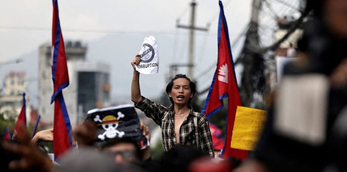 Nepal's #GenZ  protests have shaken the government, forcing PM Oli's resignation, leading to the establishment of an interim government under the leadership of former Chief Justice Sushila Karki. 
In this article, Puspa Kumari analyzes the immediate and systematic causes behind