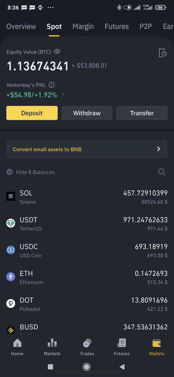 FonBirikimi's tweet image. 💥19 yaşımdayken harçlıklarımla yatırıma başlamıştım. Sonra 100$a mintlediğim bir NFT’yi 500 Solana ’ya (50k$) satıp hayalimdeki arabayı almıştım. Yüksek risklerle Yatırım/trade yaptığım dönemlerdi. 

Şimdi ne o riski alabilecek mentalim ne de o kadar vakit ayıracak zamanım var.…