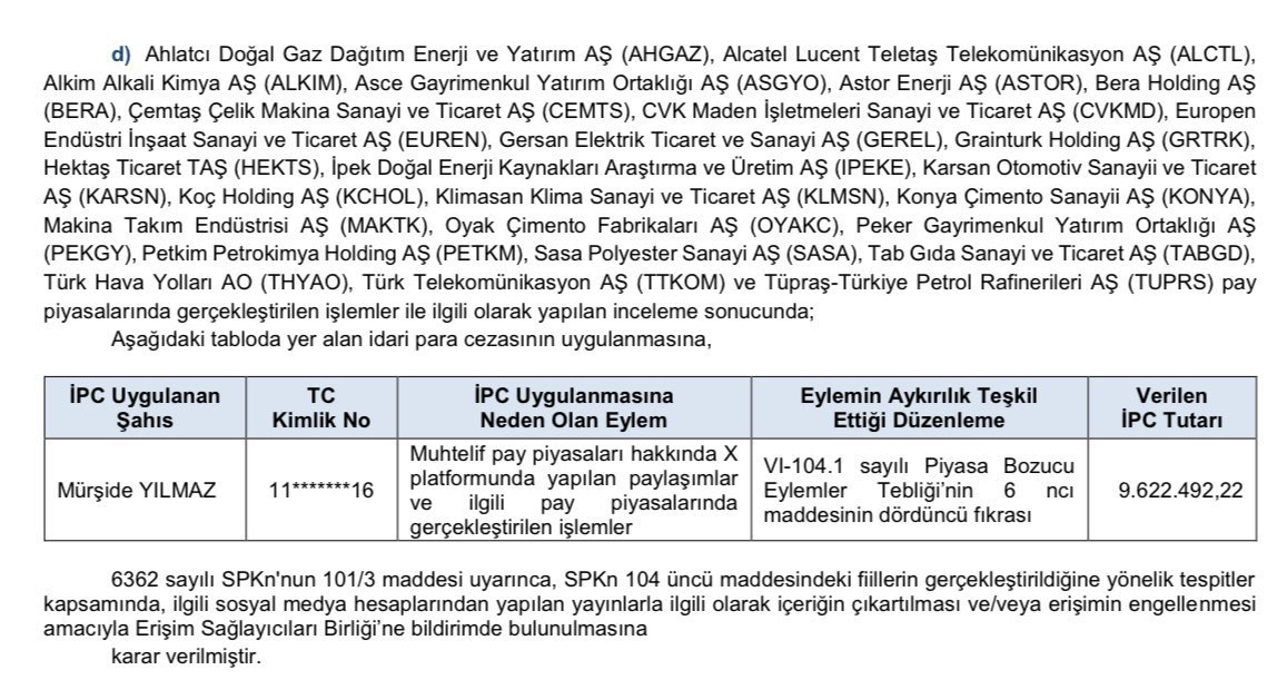 Kim olduğu önemli değil, önemli olan açıklama, paylaşmış ve işlem yapmış. 

Yani ya paylaşıp size aldırmış, ama kendi satmış !

Bu yüzden Mürşide Yılmaz suçlu bulunmuş ve 9,6 Milyon ceza kesilmiş. (Kim olduğu bilinmiyor hala)

Peki hadi o suçlu ya ona inanıp alanlar, sizin hiç mi