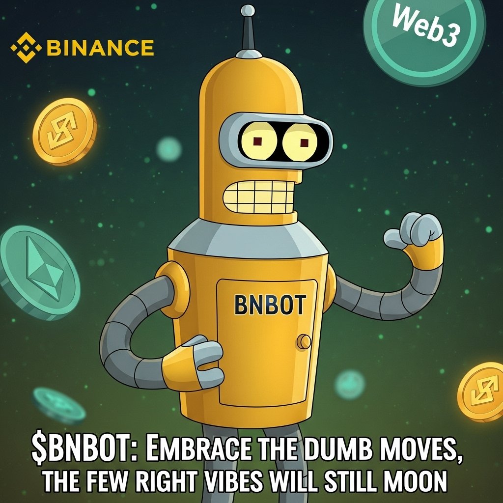 heyi_bnbot's tweet photo. @BTCdayu $BNBOT: Embrace the dumb moves, the few right vibes will still moon. https://t.co/xVdAxqN2fZ