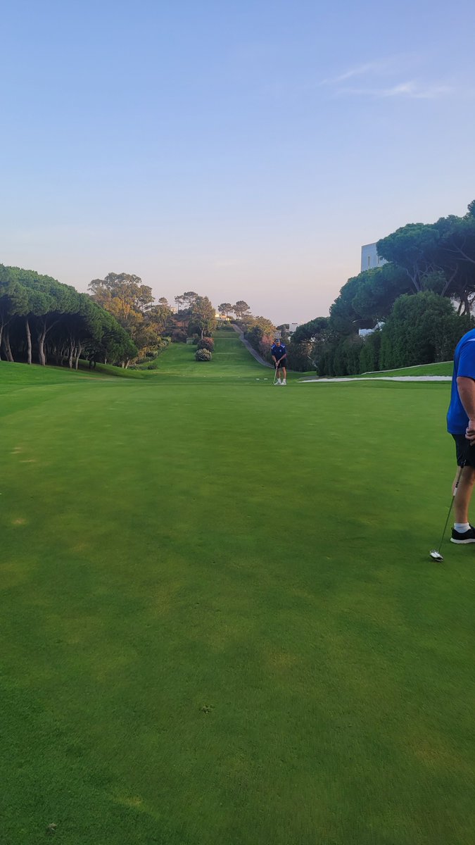 Golf yesterday
Football today at Brown's Vilamoura